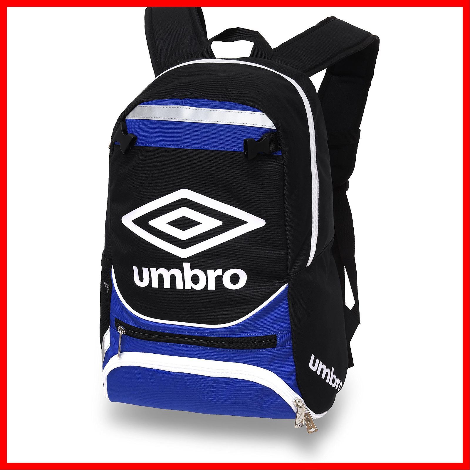 [アンブロ] リュックサック バックパック サッカー キッズ ジュニア ボール収納 多機能ポケット キッズデザイン賞 スクール 23年_ブルー総 アンブロ] リュックサック バックパック サッカー キッズ ジュニア