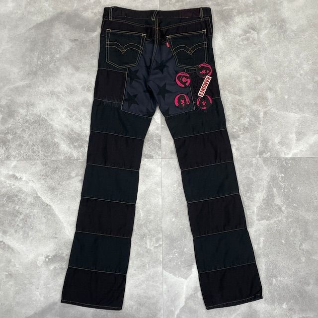 HYSTERIC GLAMOUR RAMONESツギハギデニム HYSTERIC GLAMOUR RAMONESツギハギデニム