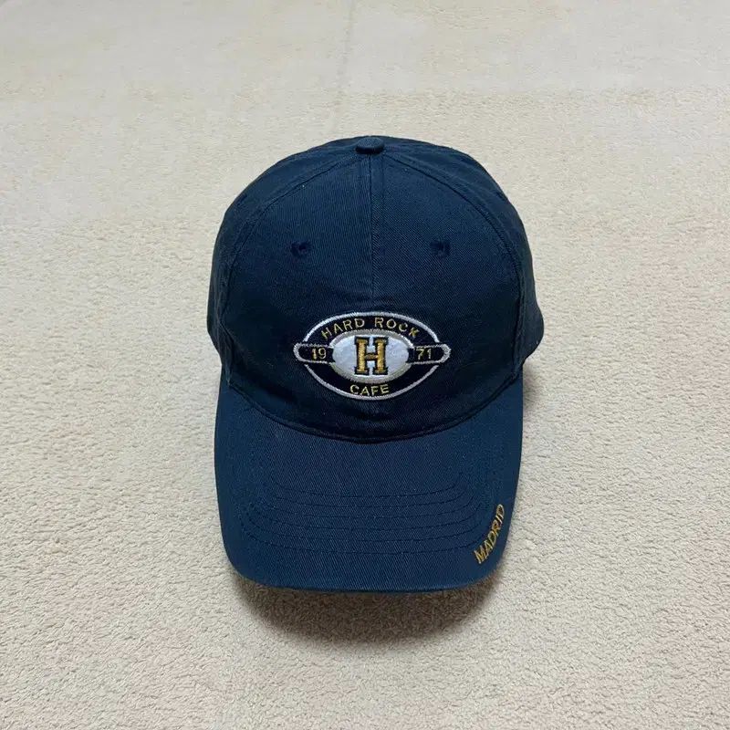 OS HARD ROCK CAFE Hard Rock Cafe ハードロックカフェ マドリード ヴィンテージ キャップ 帽子