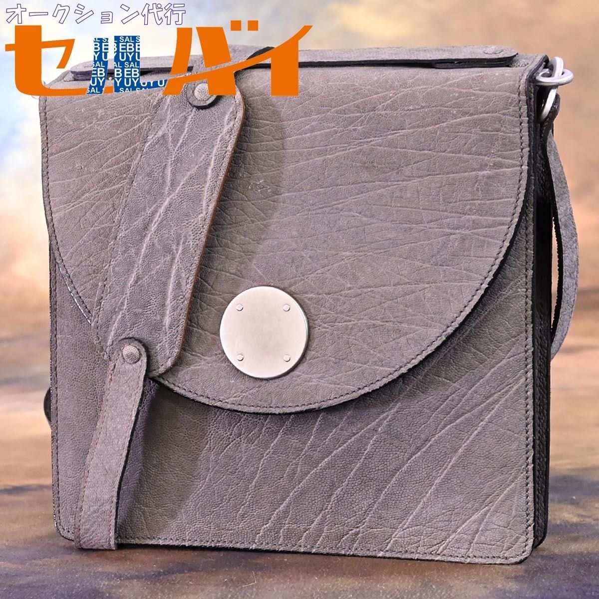本物 超美品 ヴァレクストラ 総象革 エレファントレザー2WAY 本物 超美品 ヴァレクストラ 総象革 エレファントレザー2WAY
