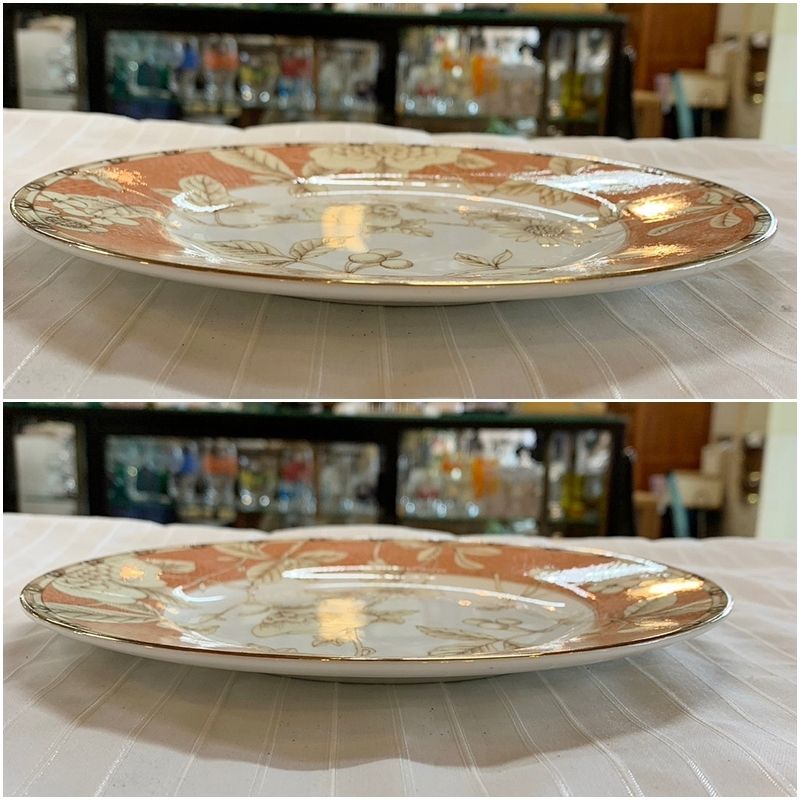 希少 ウェッジウッド フランシス 20cm フローラルプレート 皿