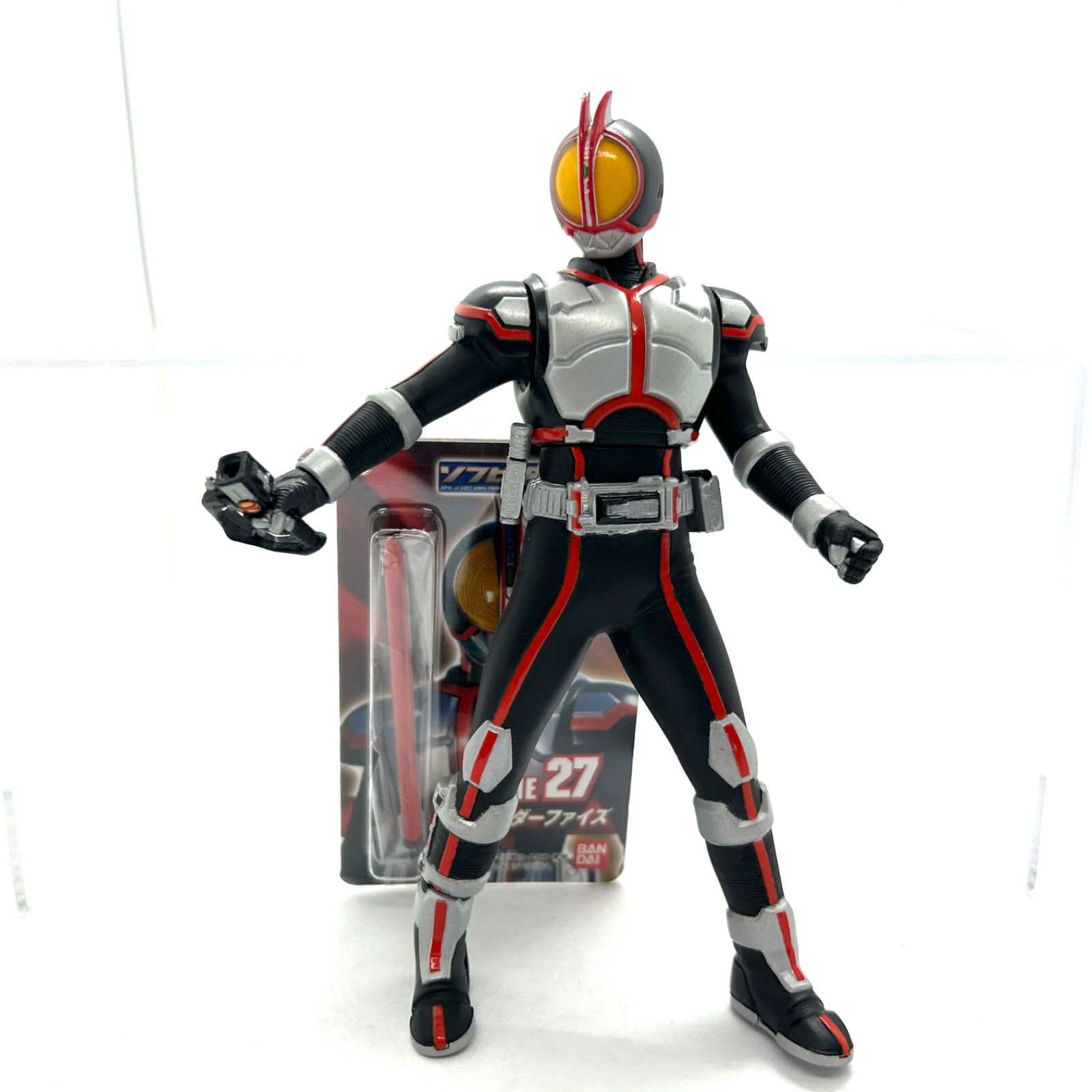 【メルカリ品薄】仮面の魂　ファイズ ソフビ魂『仮面ライダー555』より『仮面ライダーファイズ