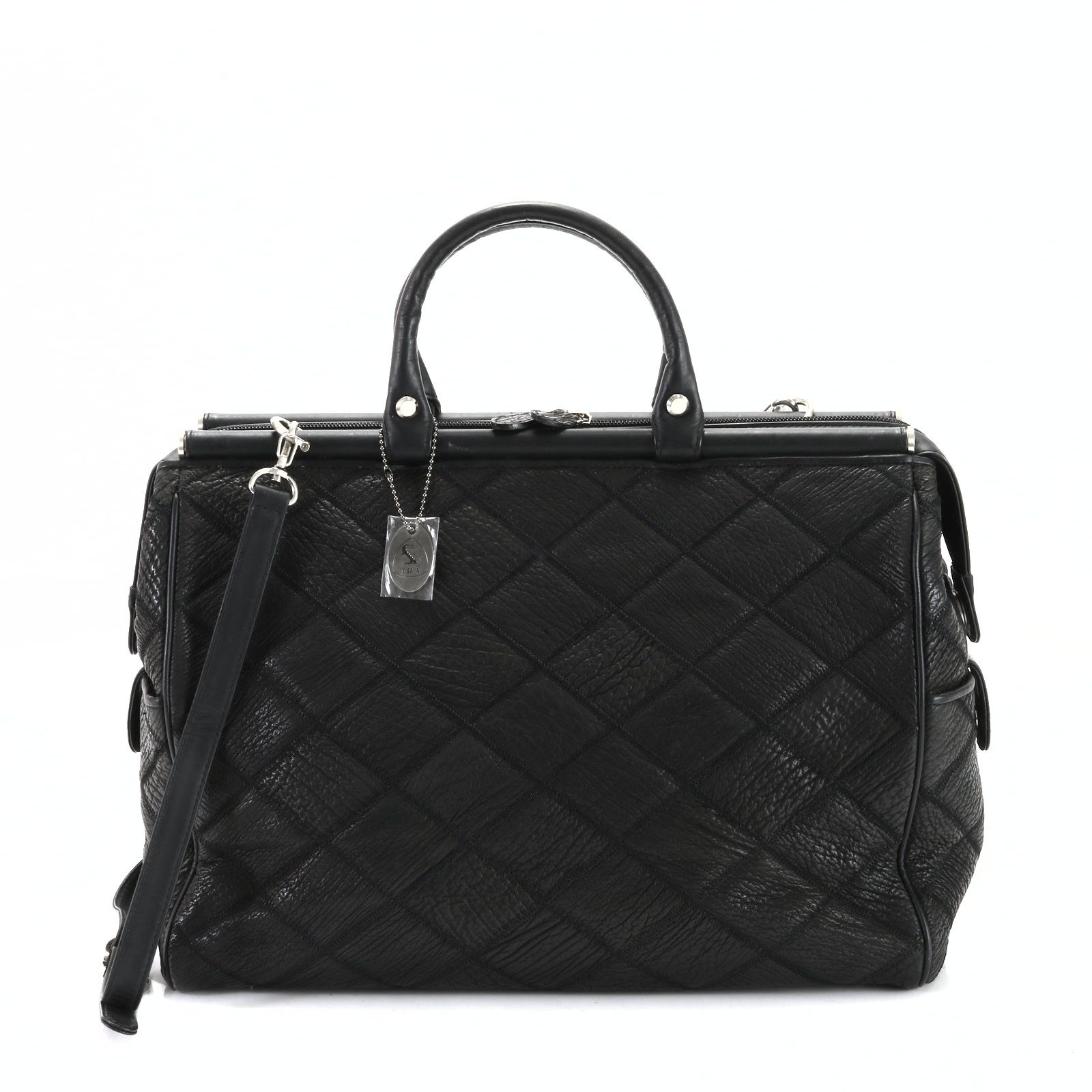 美品 JRA認定 Star Max スター マックス シャーク スキン 2WAY レザー 