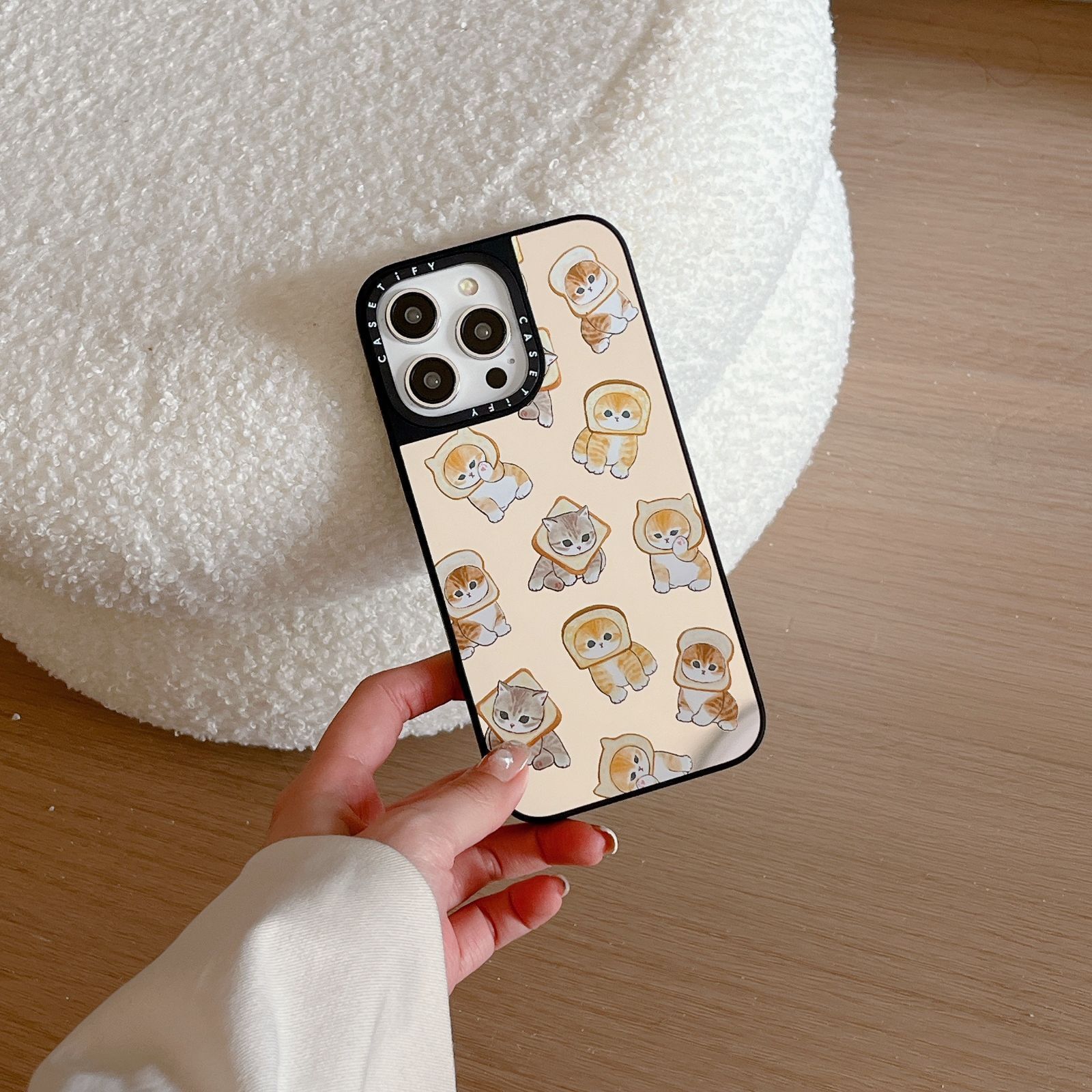 Casetify×mofusand【ミラー】スマホケース 可愛い ケース iphone