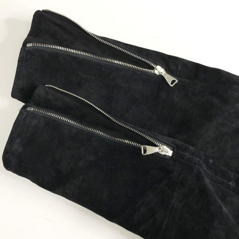 中古】EMMETI JURI SPECIAL CALF SUEDE シングルライダース 48  