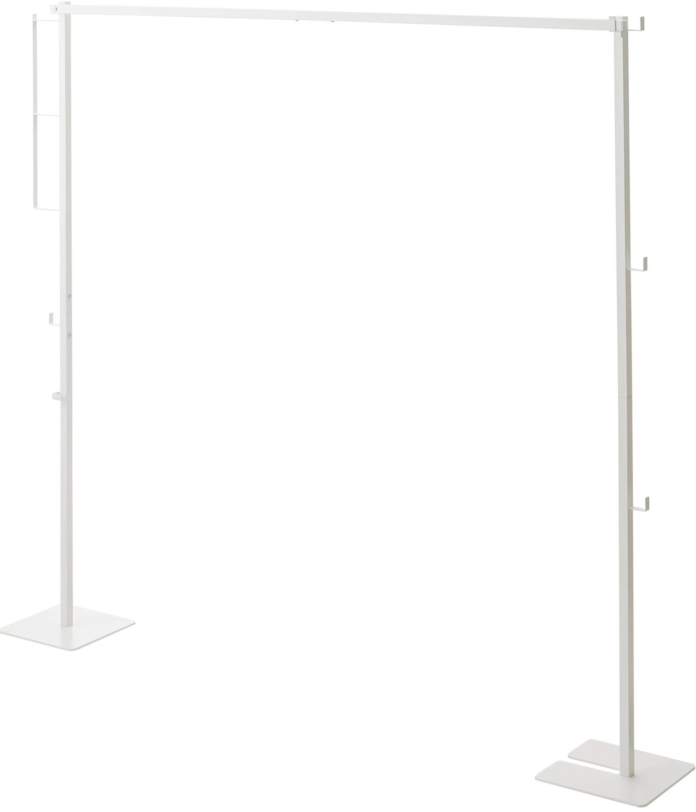 折り畳み 室内物干し 山崎実業 Yamazaki ホワイト 使用時 約W175×D25×H160cm タワー tower 洗濯物干し コンパクトに収納できる 組み立て簡単 6619