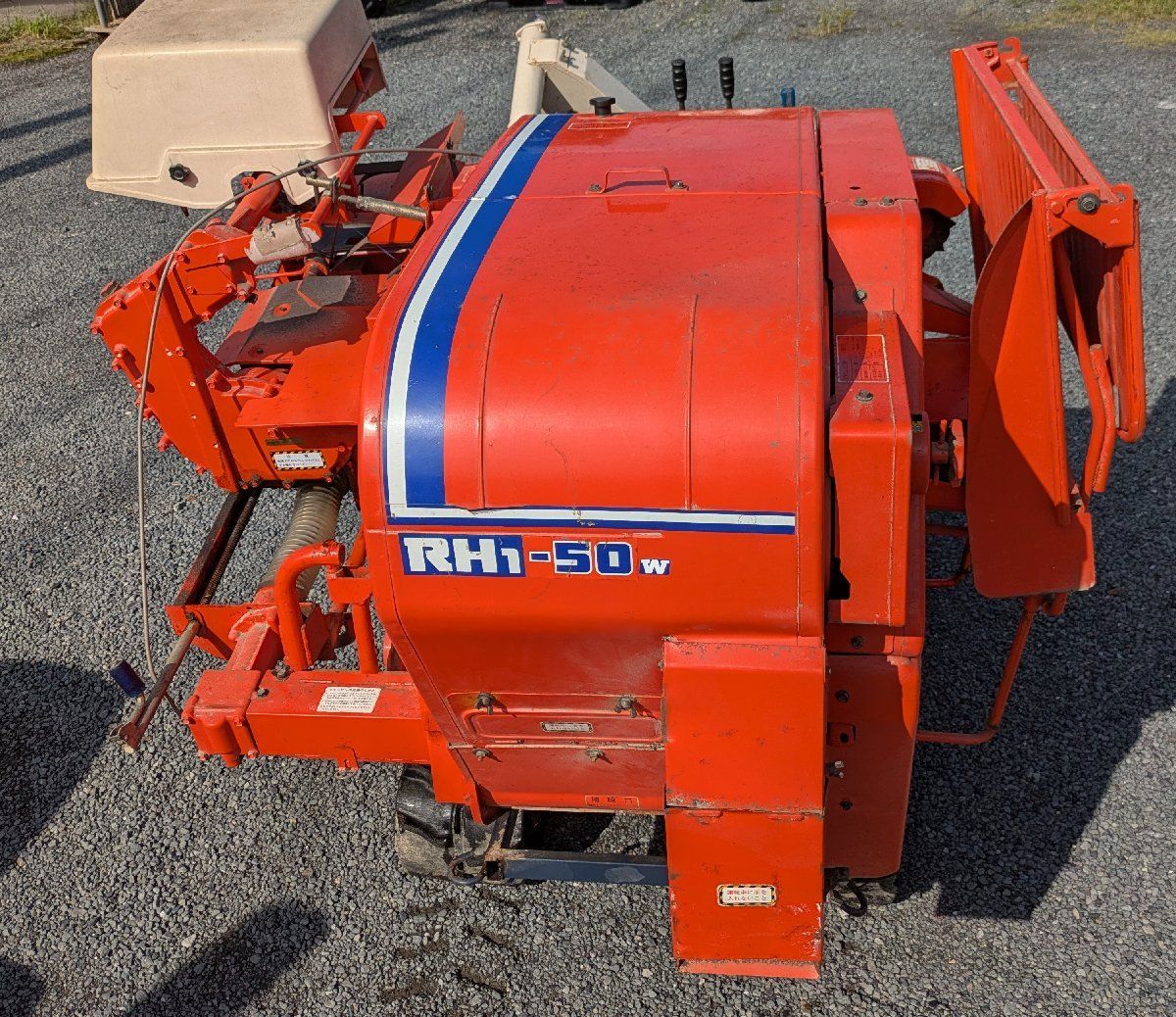 鹿児島発 クボタ ガソリンエンジンハーベスタRH1-50ｗ 動作品 引き取りできる方