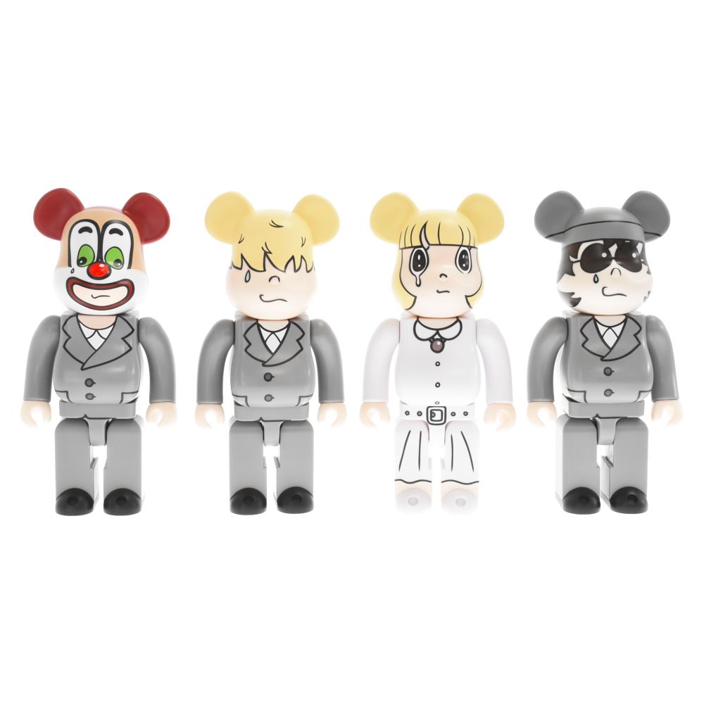 MEDICOM TOY - MEDICOM TOY メディコムトイ BE@RBRICK SEKAI NO OWARI × eyewater 400%4体セット ベアブリック セカイノオワリ フィギュア グレー/ホワイト MEDICOM TOY PLUS NAGOYAオープン記念！「SEKAI NO OWARI