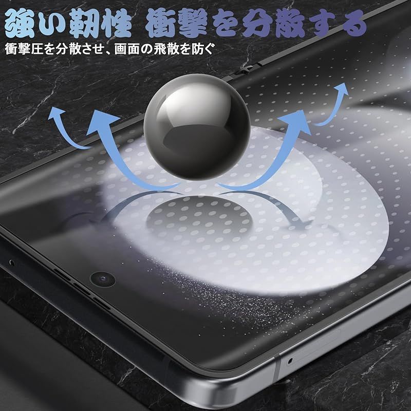 Newzerol 【2枚】 For Galaxy Z Flip5 フィルム SCG23/SC-54Dフィルム