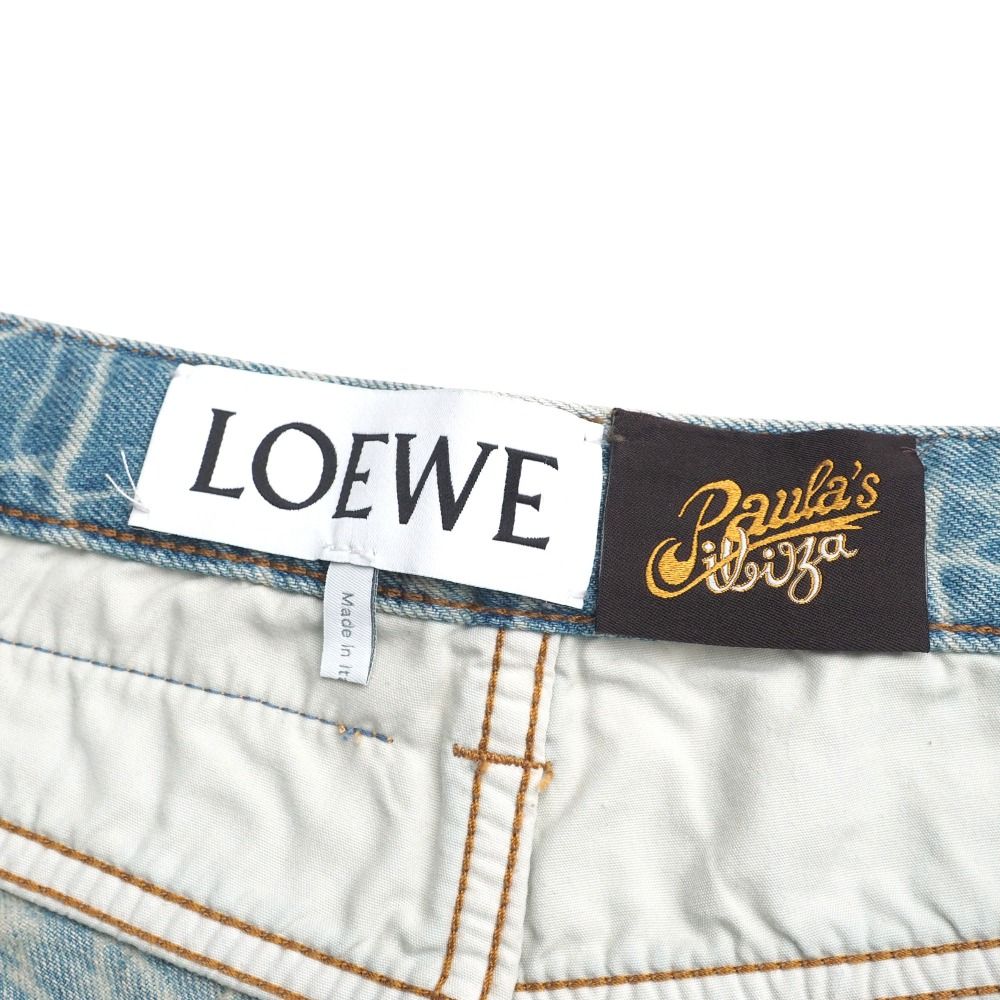 □美品□2022SS□LOEWE ロエベ Mermaid shorts paula's ibiza ショート