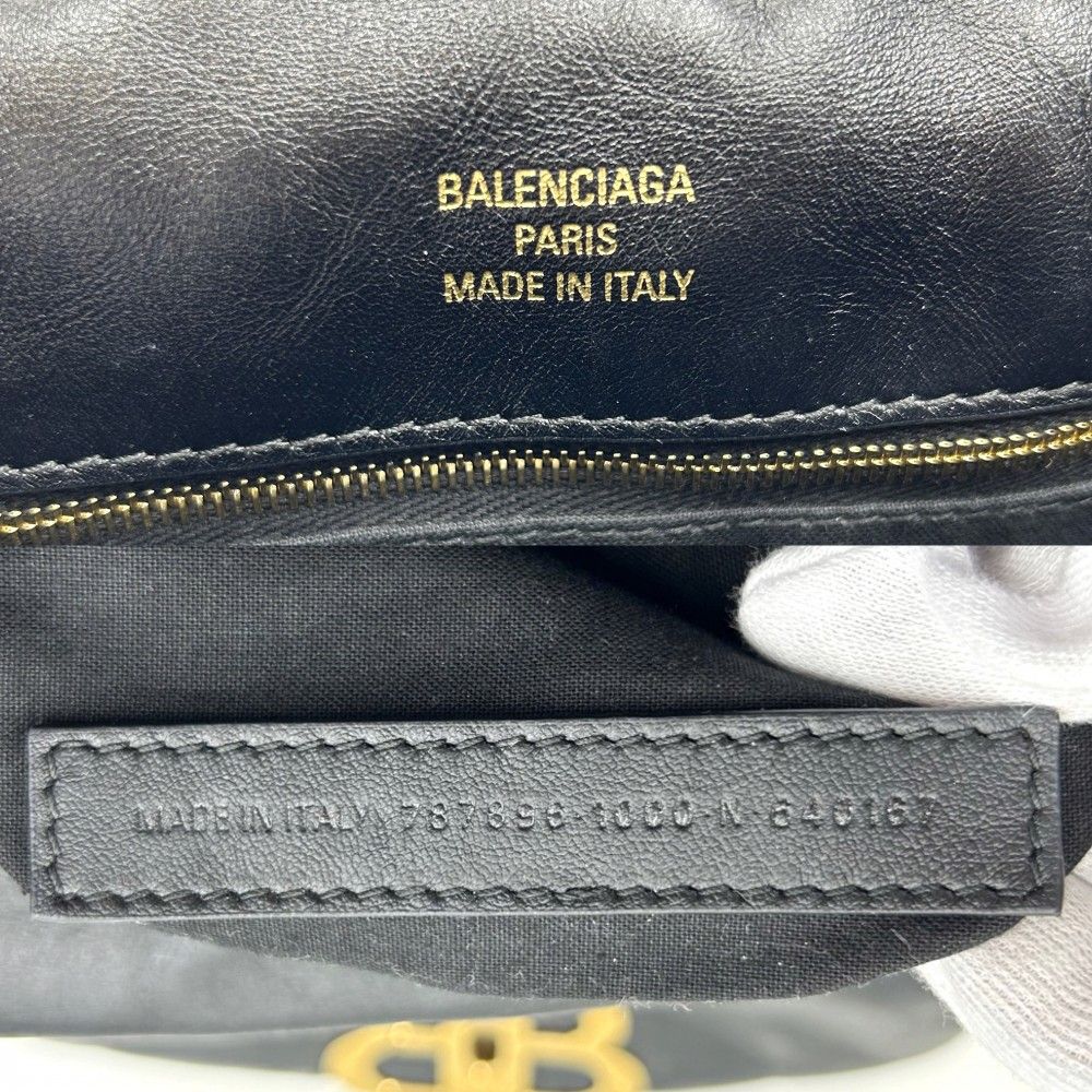 BALENCIAGA◆MONACO スリング バッグ 787896◆送料込 バレンシアガ ショルダーバッグ メンズ モナコスモール スリング