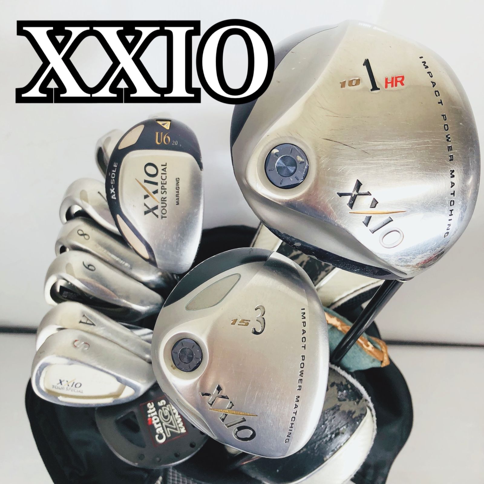 DUNLOP  メンズゴルフ 入門 初心者 やさしい クラブセット　13本 DUNLOP ダンロップ XXIO ゼクシオ メンズ ゴルフ クラブ セット