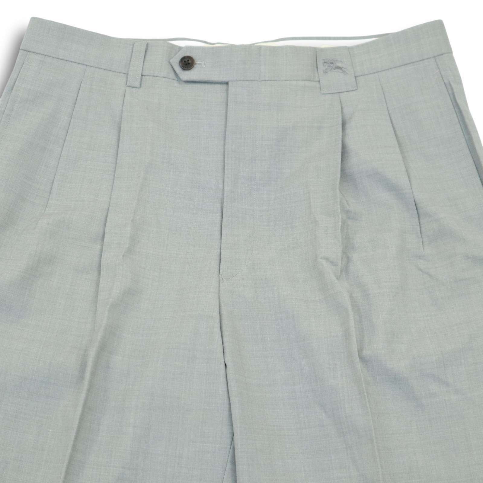 BURBERRY GOLF バーバリー ゴルフ 春夏 ホース刺繍☆ タック入り