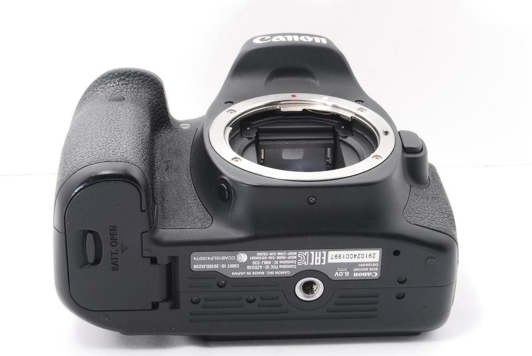 Canon EOS 80D 一眼レフ スマホ転送 キヤノン 183k5532 - メルカリ