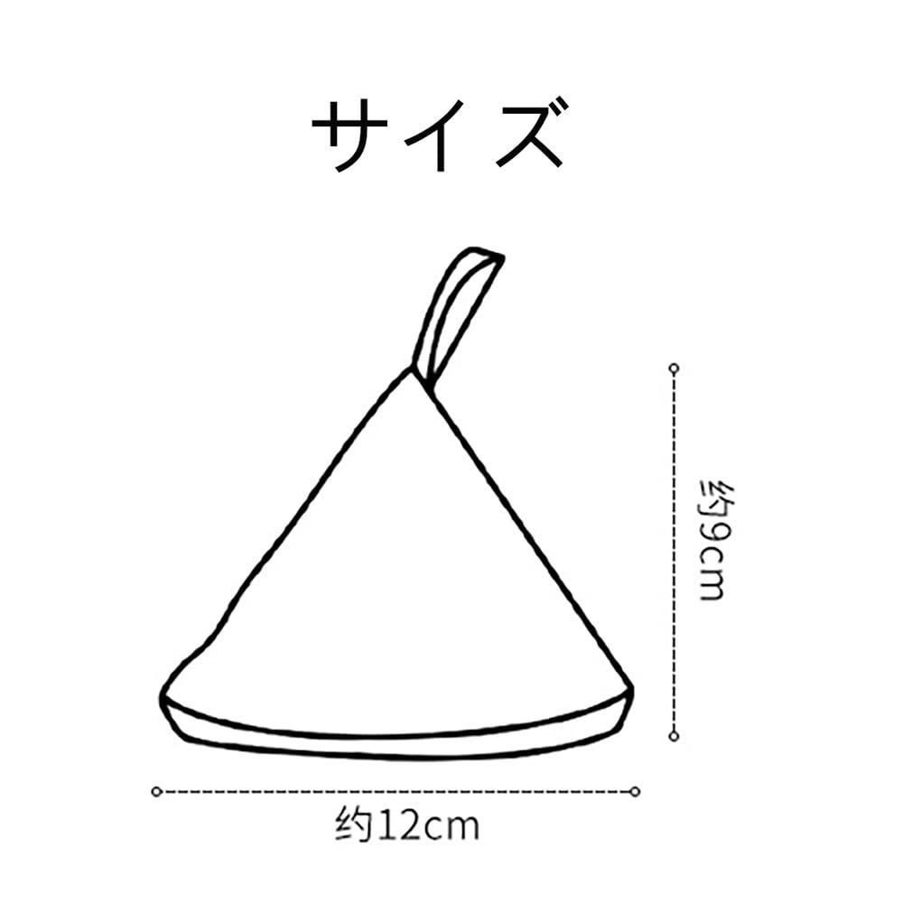 【在庫処分】耐熱ミトン 北欧風 かわいい なべ鍋蓋 キッチンミトン おしゃれ 左右兼用 ストーブ鍋用 鍋つかみ 収納便利 2個セット 三角鍋つかみ