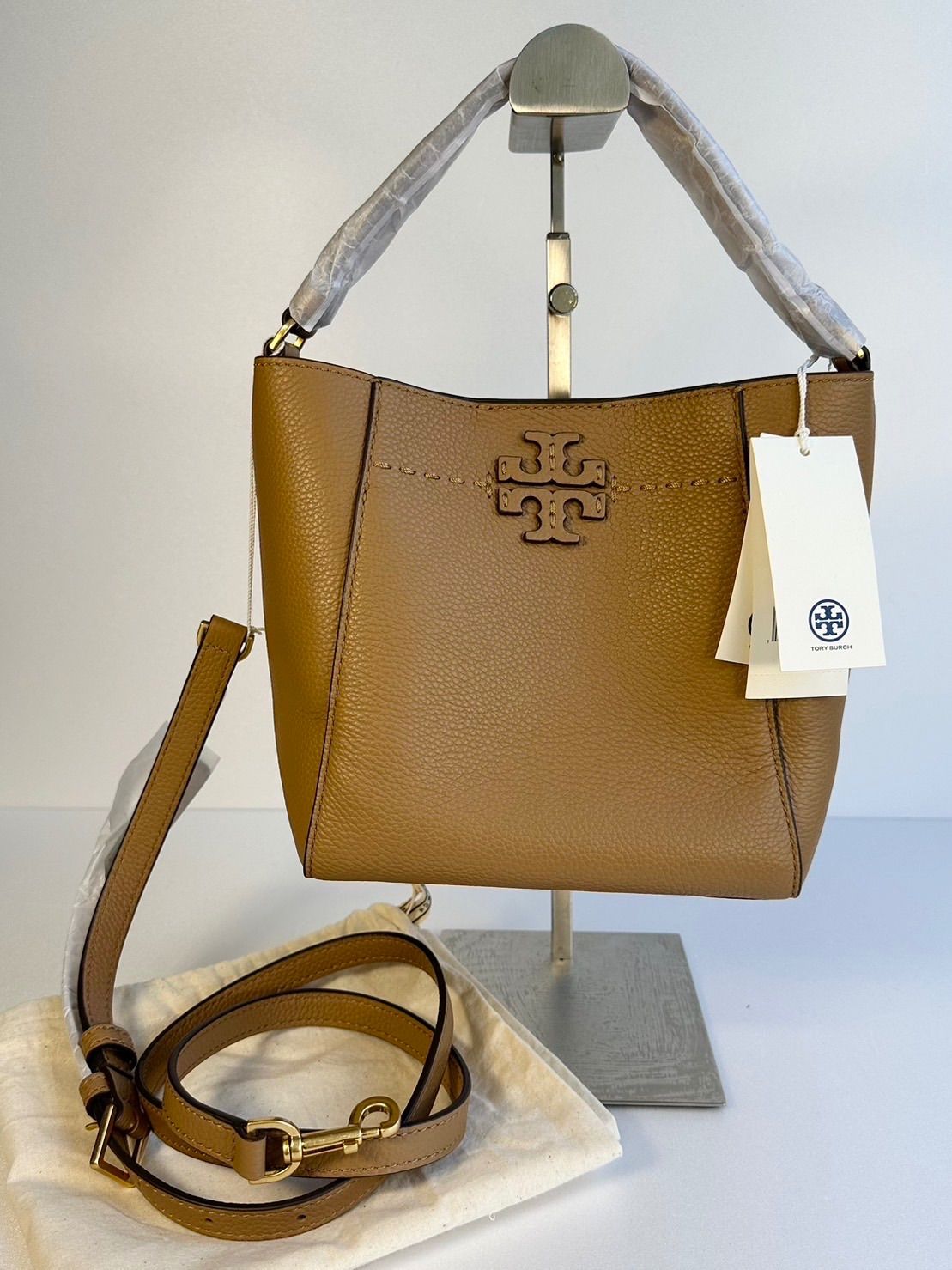 新品】Tory Burch トリーバーチ MCGRAW SMALL BUCKET 2WAY マック