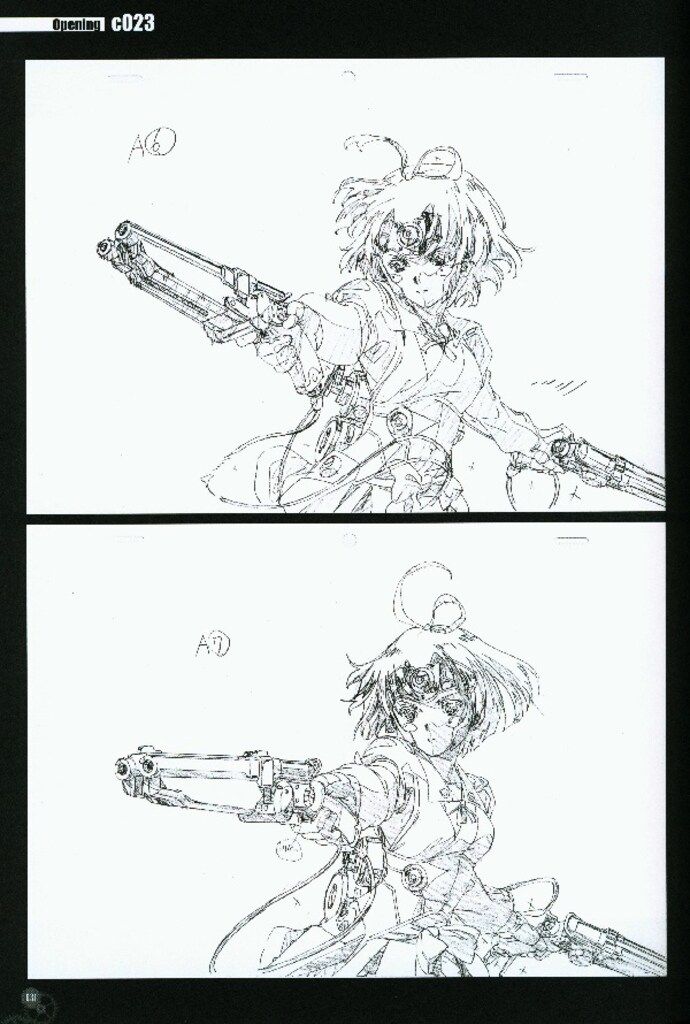 マッグガーデン 甲鉄城のカバネリ原画集 (帯付)