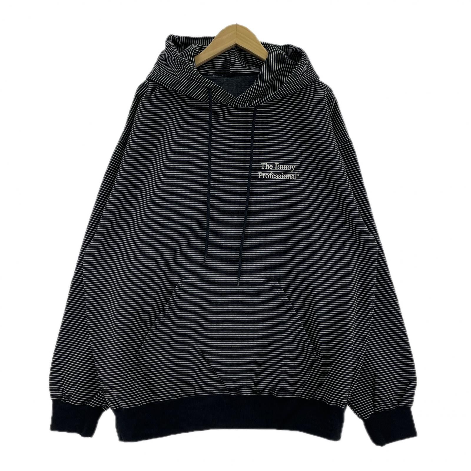 トップス ennoy professional hoodie XL ennoy 24AW Border Hoodie Sweat XL ﾌﾞﾗｯｸ - メルカリ