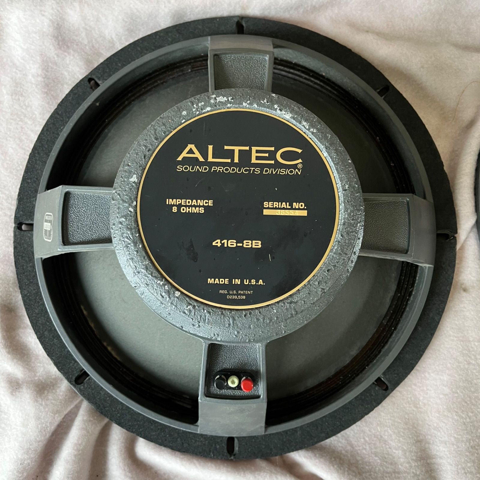 ALTEC アルテック ウーファーユニット ペア416-8B made in USA