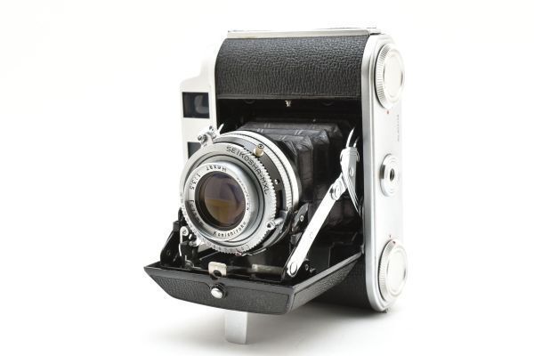 外観特上 コニカ KONICA Pearl IV パール 小西六 中判カメラ 4694_39_22