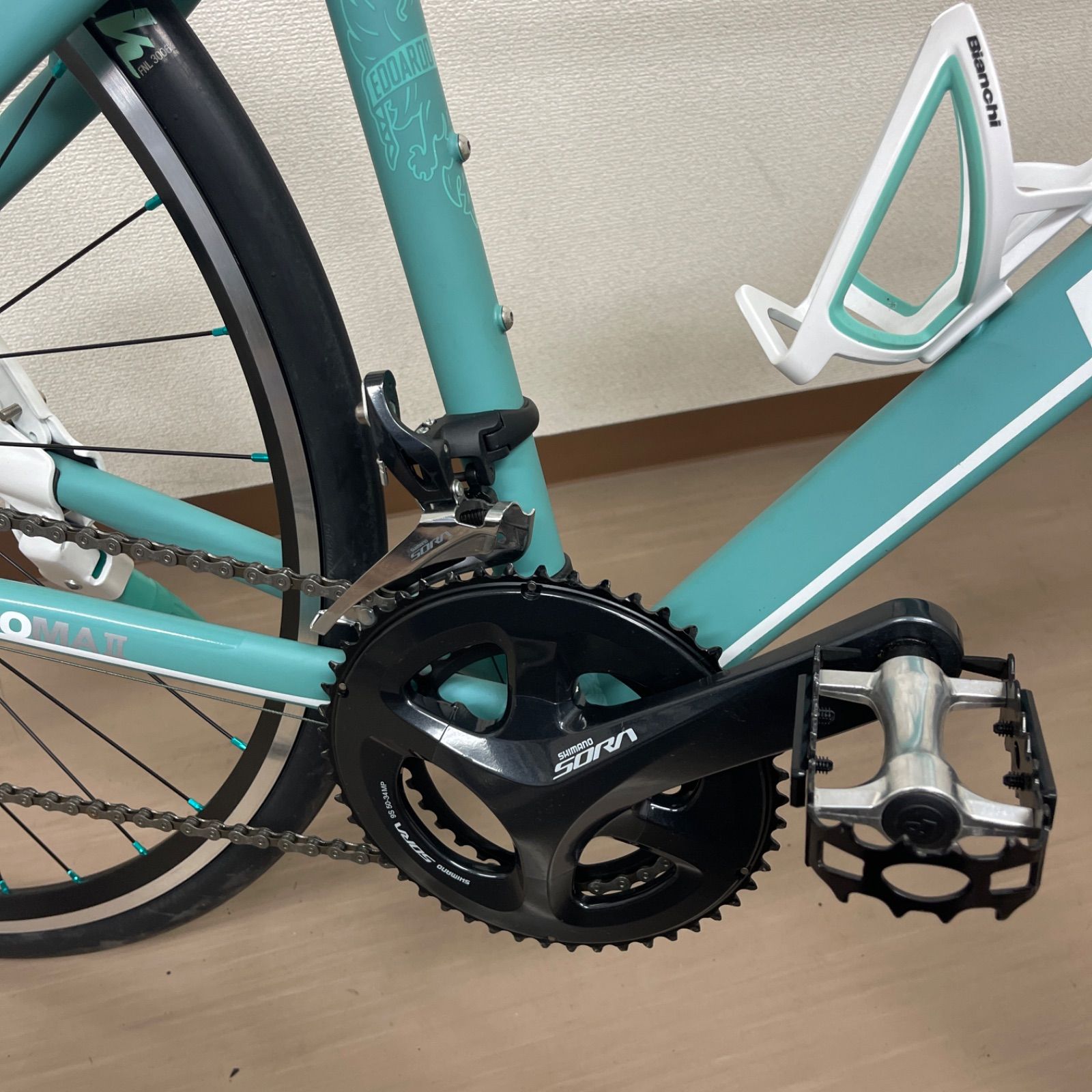 極美品 bianchi Roma2 ビアンキ ローマ2クロスバイク 都内限定販売 