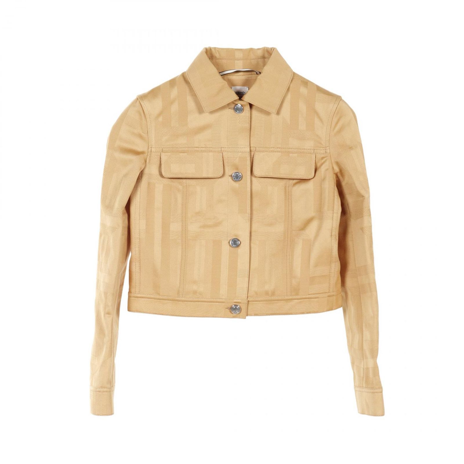 エルメス HERMES その他ジャケット イエロー その他 ジャケット レディース Used A