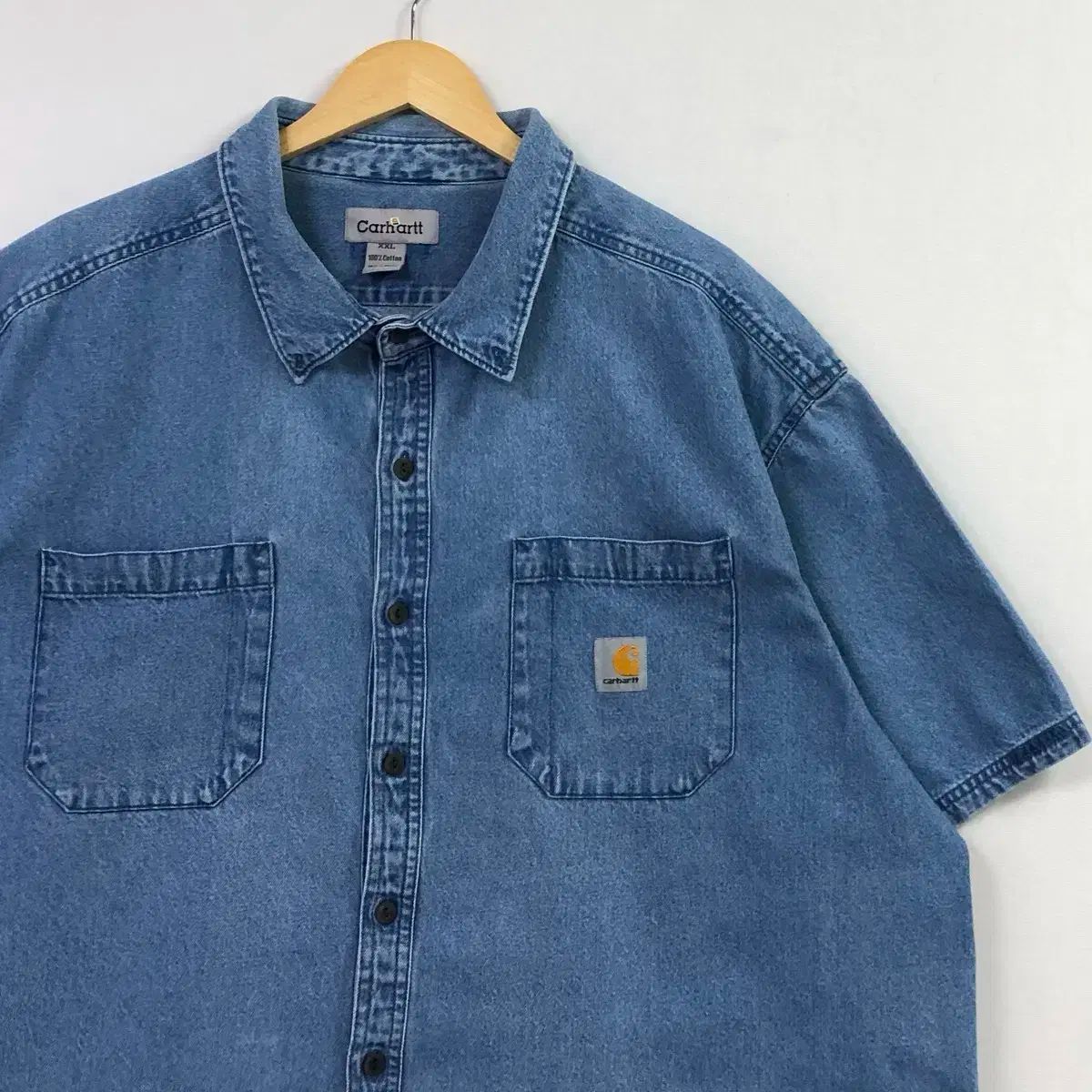 Xxl Carhartt カーハート デニム オーバーサイズシャツ