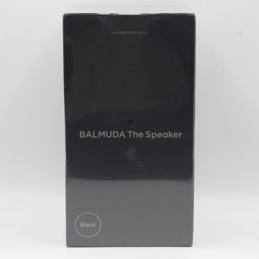 新品/未開封】BALMUDA The Speaker M01A-BK バルミューダ ザ