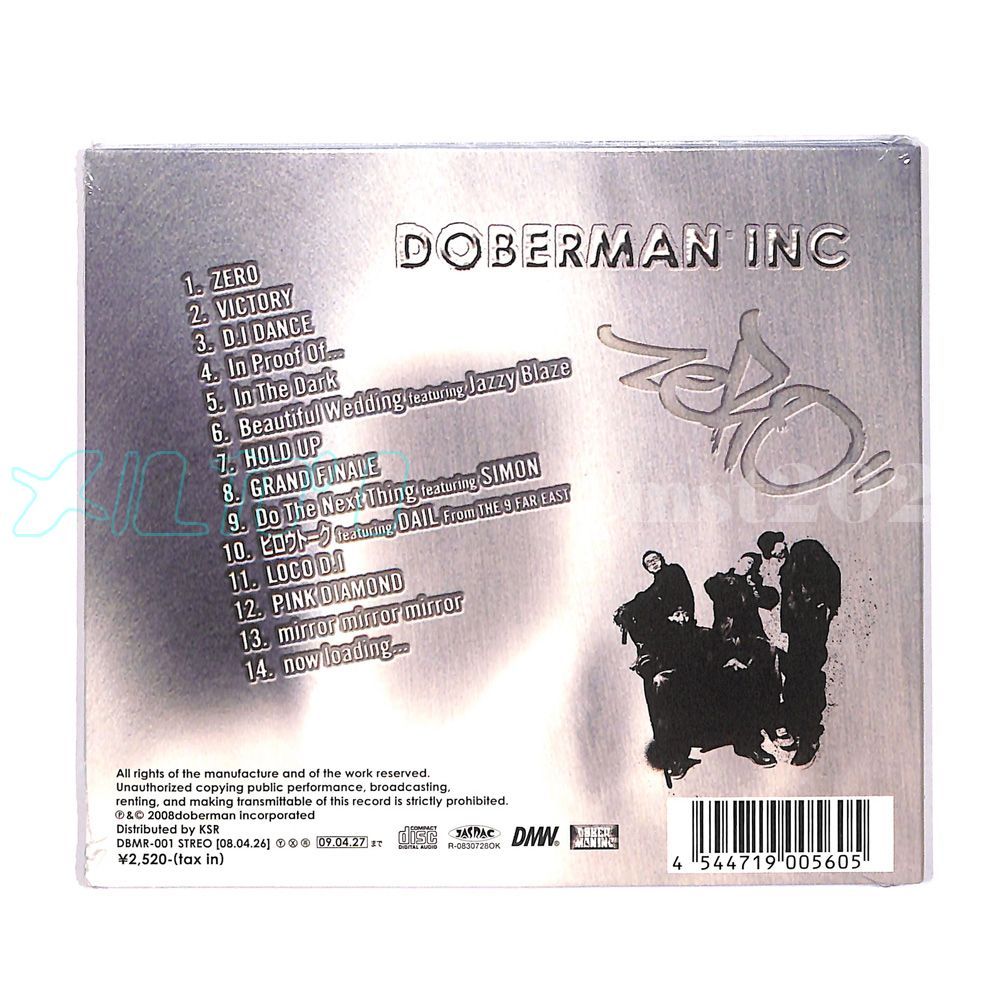 日本語ラップ】DORBERMAN INC /ZERO [2025/08] - メルカリ