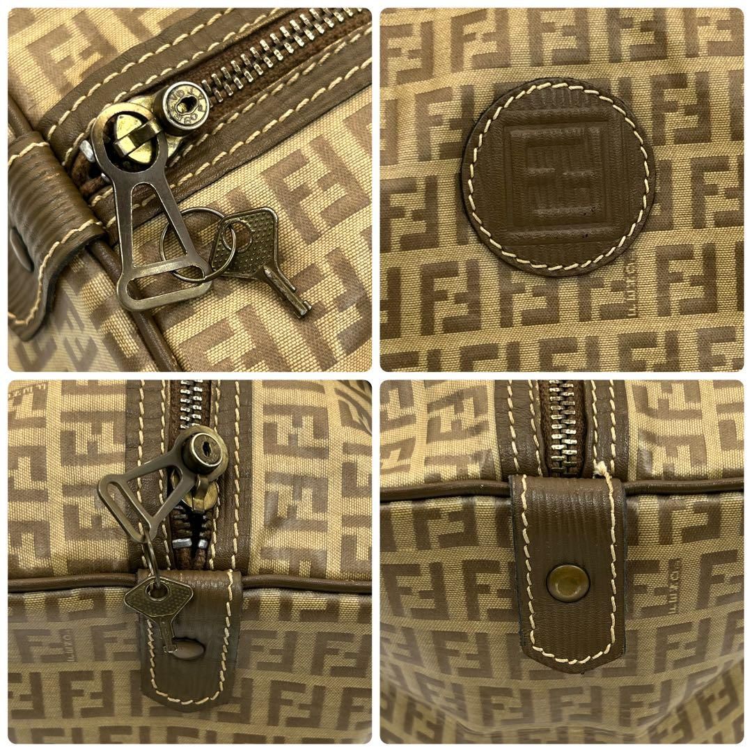 FENDI フェンディ ズッカ柄 ボストンバッグ オールド