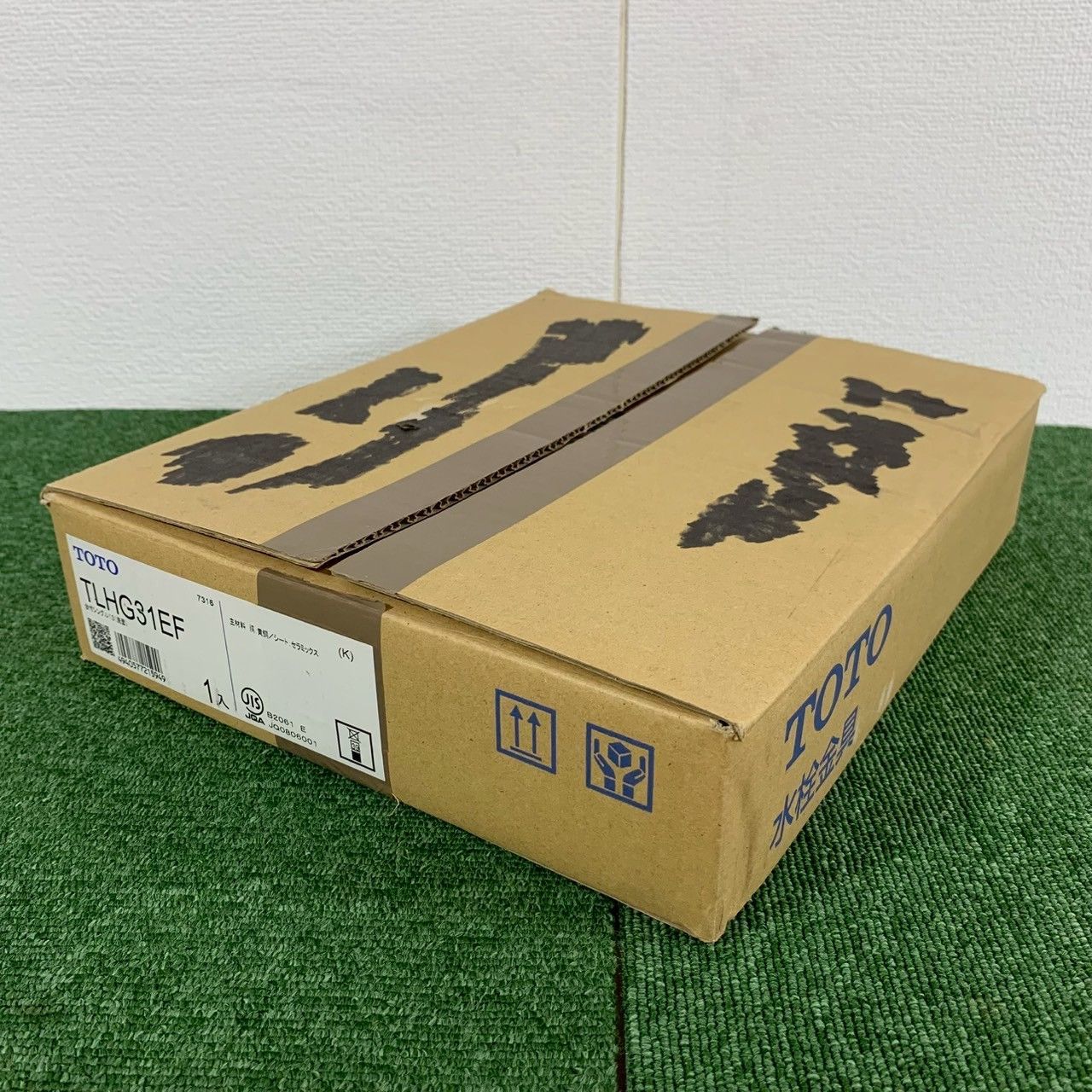 ♥開封品|送料無料 TOTO|トウトウ TLHG31EF 洗面用水栓 台付シングル混合水栓 |D1750