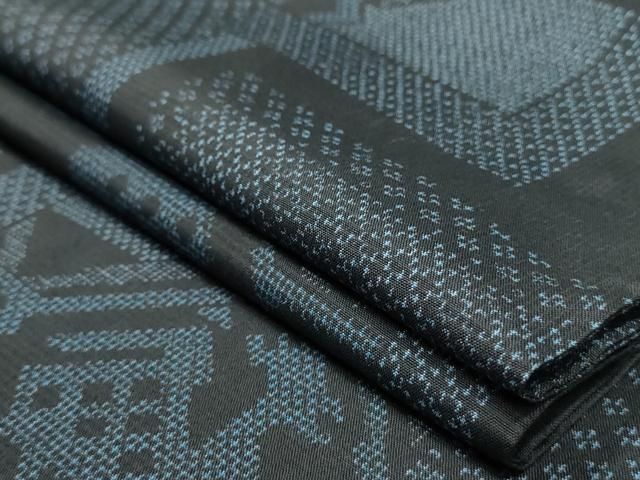 平和屋着物▽小紋 単衣 有栖川文様 洗える着物 AAAU1145iu