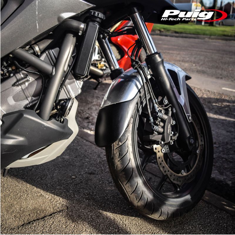 Puig 6418N EXTEND FENDER FRONT HONDA NC700S (12-20) NC700X (12-13) NC750S (15-20) NC750X (14-20) プーチ エクステンドフェンダー