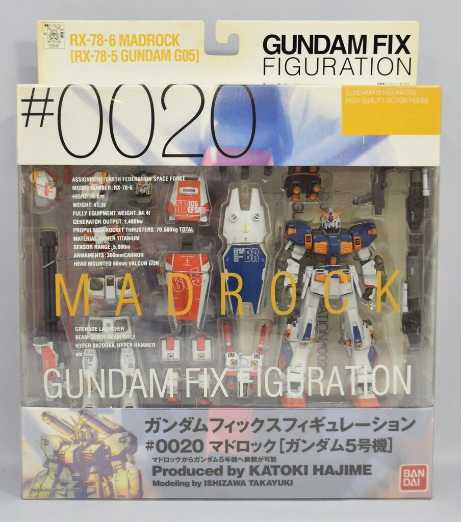 未開封 バンダイ GFF/FIX ジオニックフロント 機動戦士ガンダム0079 マドロック 中古未開封 バンダイ 機動戦士ガンダム GFF ZEONOGRAPHY