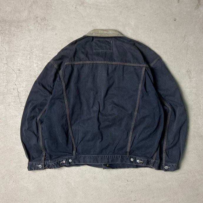DIESEL 90年代 デニムジャケット DIESEL INDUSTRY 90年代 DIESEL Industry イタリア製 カラーデニムジャケット 襟