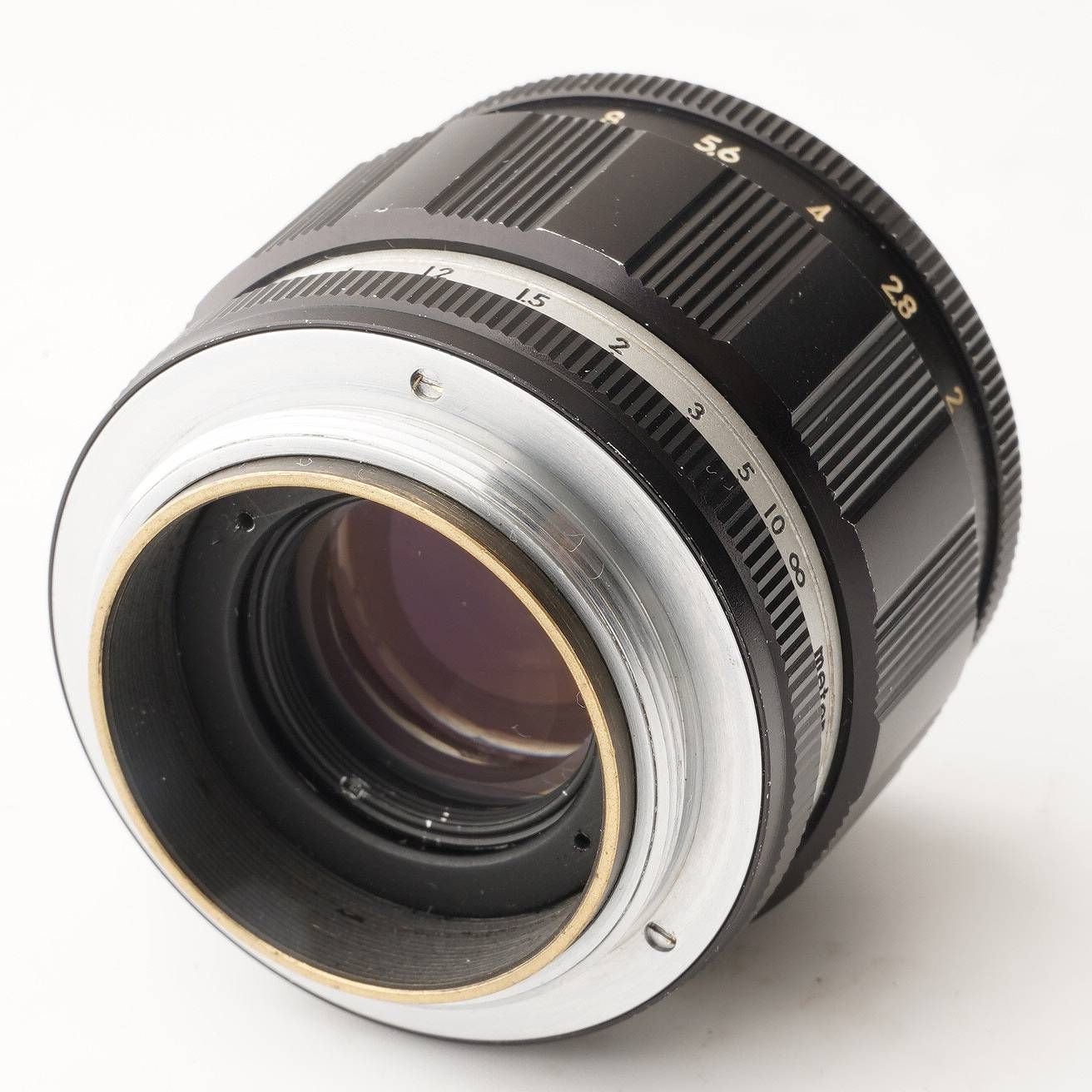 【ライカＬマウント】トプコン TOPCOR-S 5cm 50mm F2　カメラ トプコンの銘玉 Topcor-S 5cm F2 中期型 – カメトリ