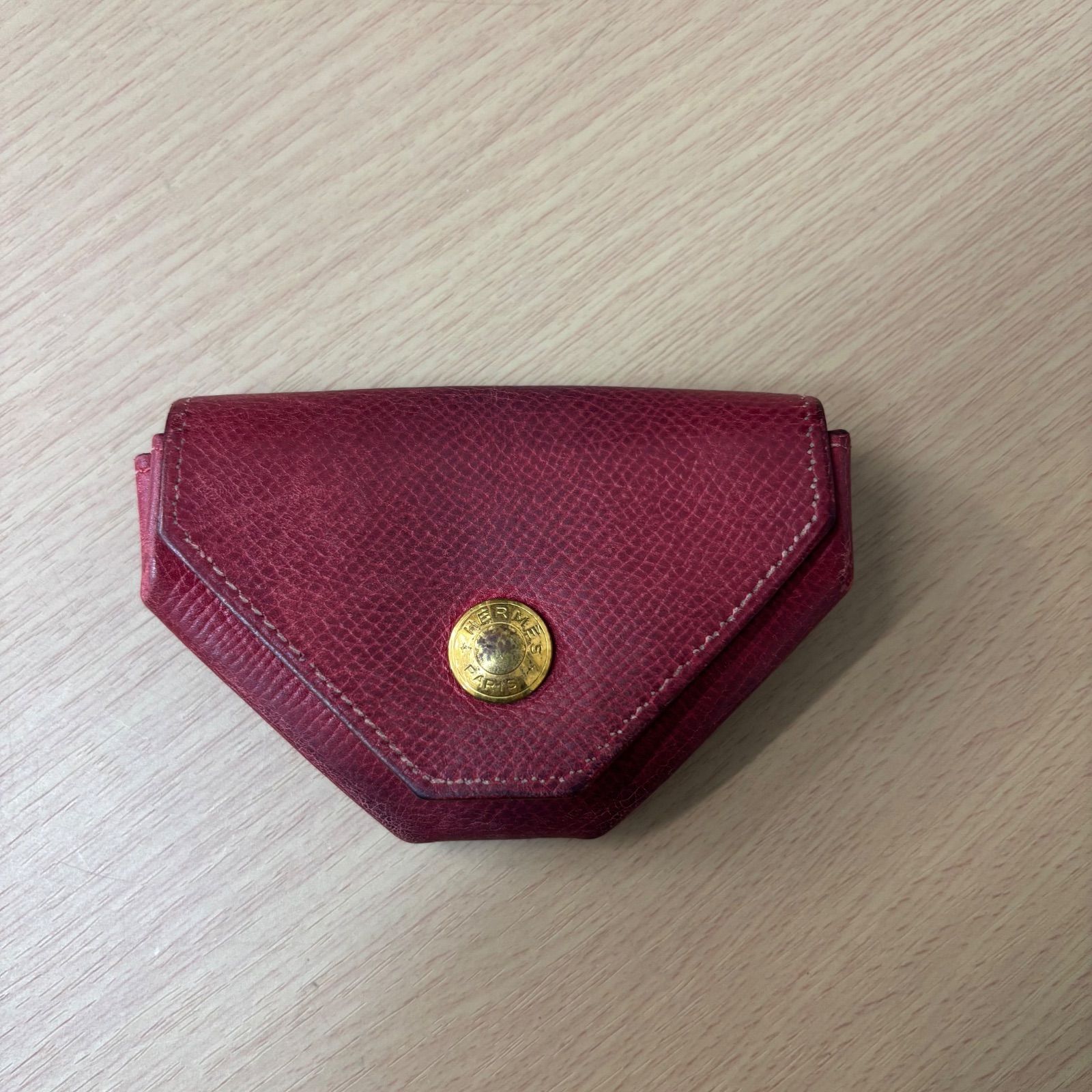 HERMES エルメス ルヴァンキャトル シェーブル レッド ケース 専用 エルメス ルヴァンキャトル シェーブル コインケース