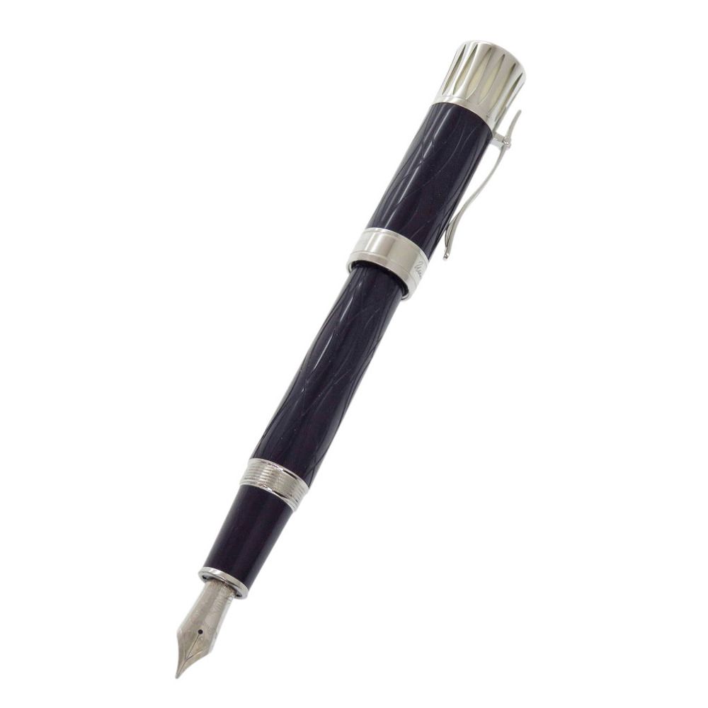 モンブラン ライターズエディション マークトウェイン 万年筆 K18 ネイビー 0171 MONTBLANC