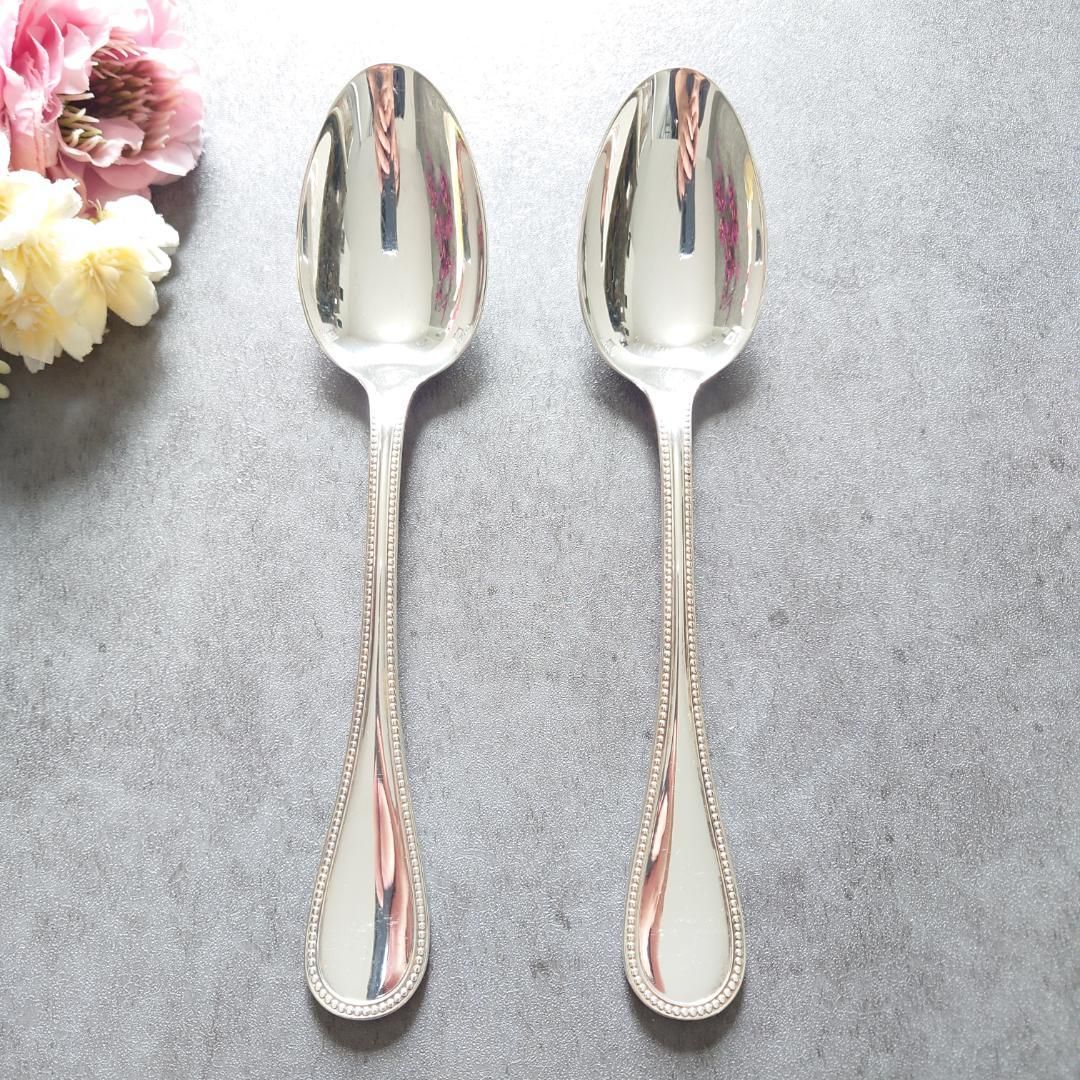 クリストフル パール テーブルスプーン 2点