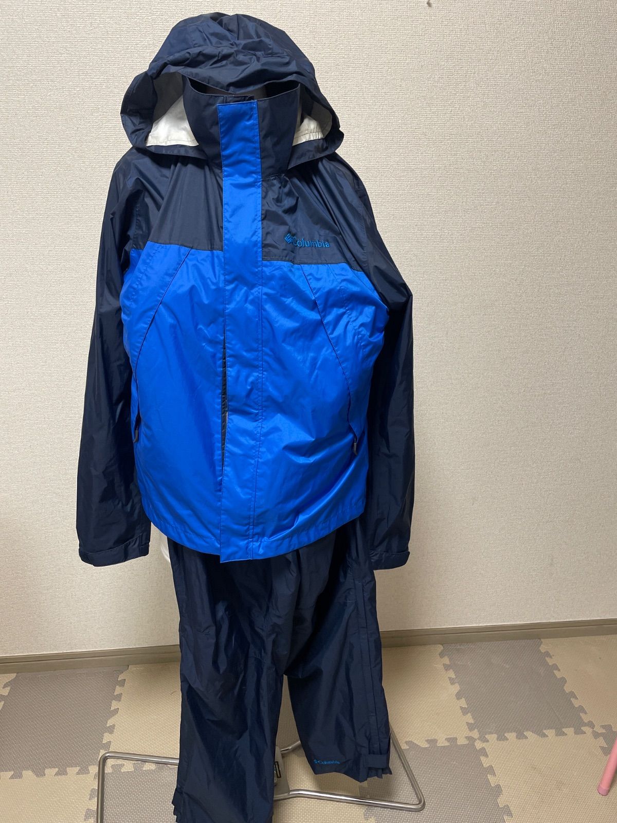 Columbia】レインウェア上下セット Mサイズ オムニテック