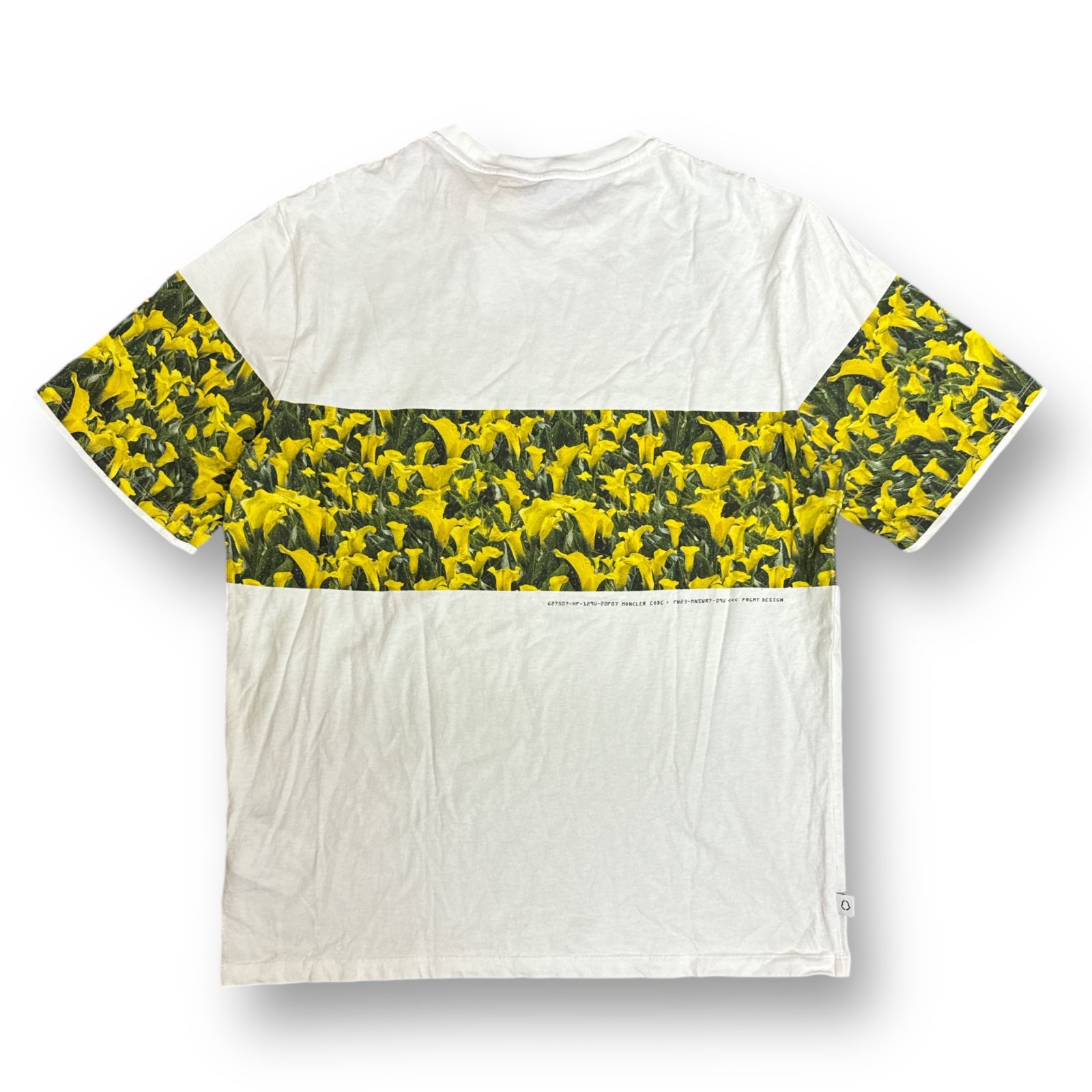 【MONCLER】Tシャツ ユリプリント 藤原ヒロシ FRGMT MONCLER】Tシャツ ユリプリント 藤原ヒロシ FRGMT (MONCLER/T