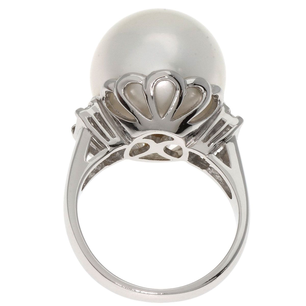 SELECT JEWELRY セレクトジュエリー 白蝶パール 真珠 ダイヤモンド  