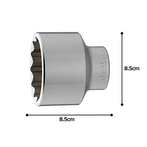 6D-65:二面幅:65mm トネ(TONE) ソケット(12角) 6D-65 差込角19.0mm(3/4