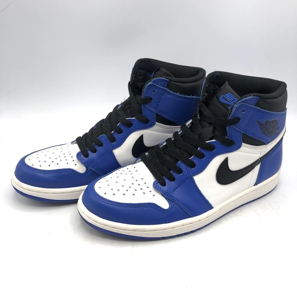 中古】NIKE AIR JORDAN 1 RETRO HIGH OG Game Royal サイズ27cm 555088 