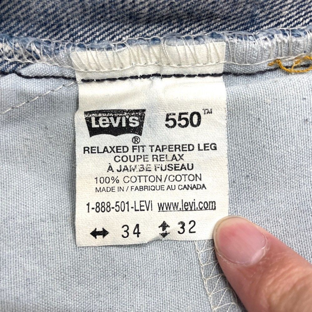 リーバイス LEVI’S 550 デニムパンツ W34 L32 インディゴ