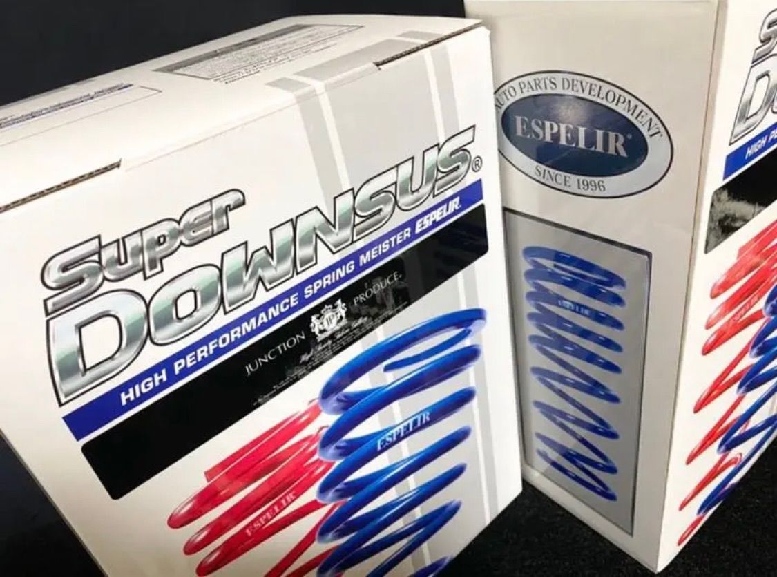 Y32セドグロ用 新商品スーパーダウンサス 本物ジャンクション 