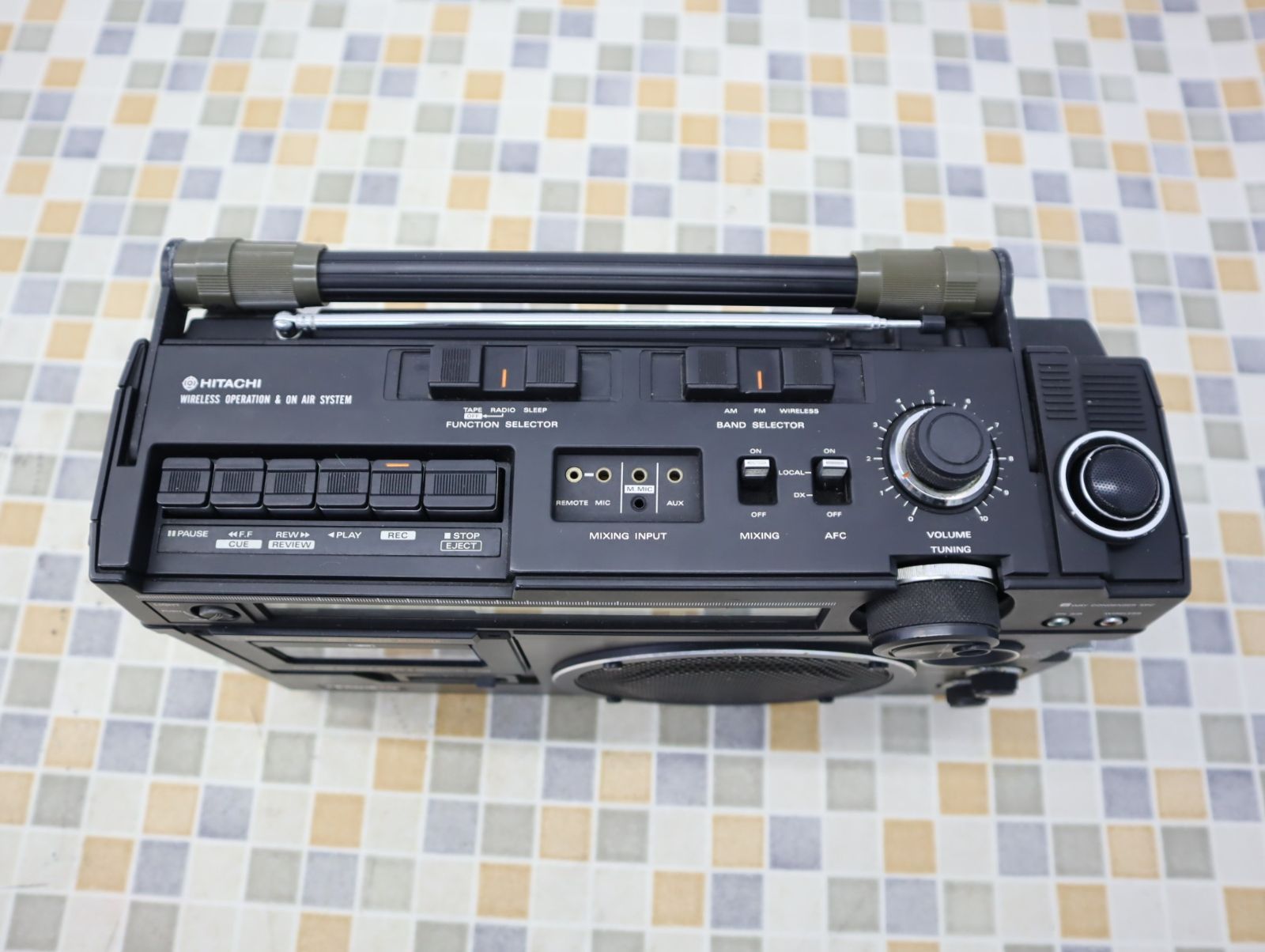 △激レア ｜ステレオ ラジカセ レトロ｜HITACHI 日立 TRK-5260