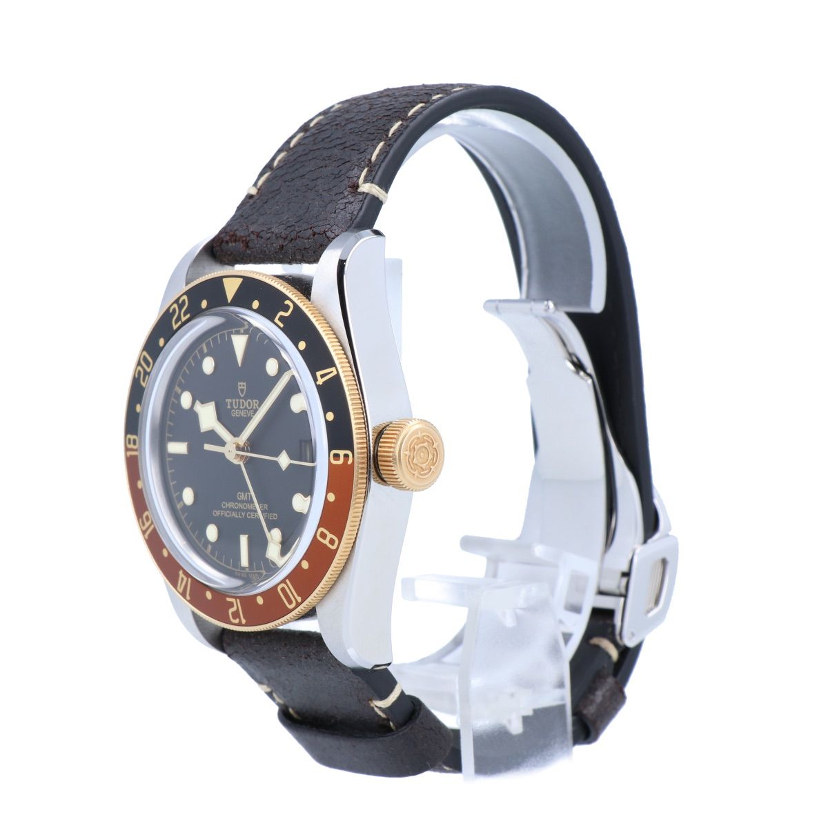 TUDOR】 チューダー ブラックベイGMT 79833MN 黒文字盤 41mm SS 