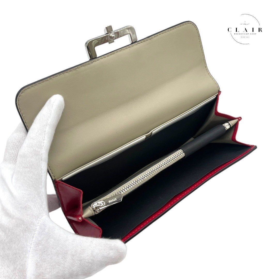BALLY バリー 長財布 JINNEY.W 186 CHERI19 - メルカリ