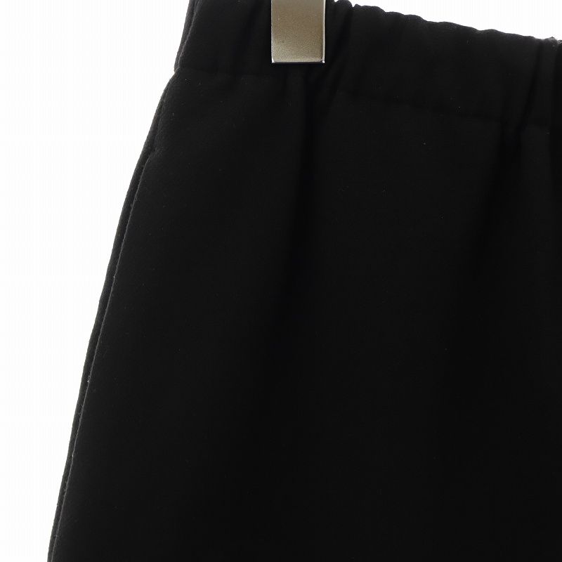 ENFOLD　新品タグつき！ EGGパンツ ブラック エッグパンツ ゴム ENFOLD - EGG PANTS / サルエルパンツ / ブラック / 2024SS NEW